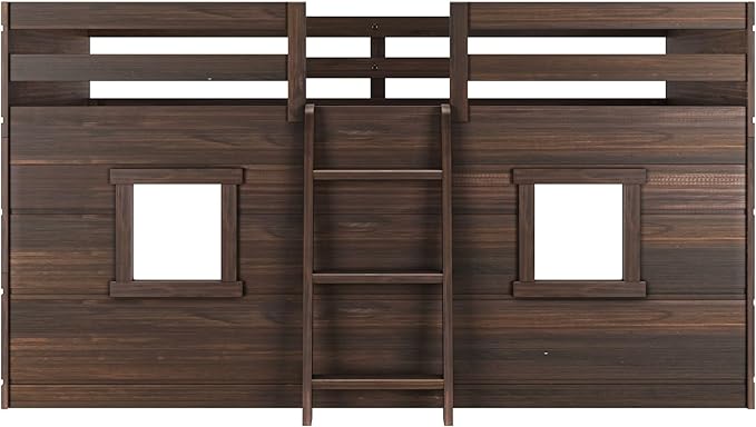 Max & Lily Modern Farmhouse Twin Low Loft Bed - Image 4