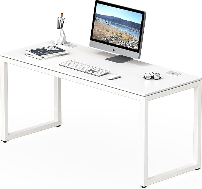 SHW 55-Inch Commercial-Grade Office Computer Desk - Image 5