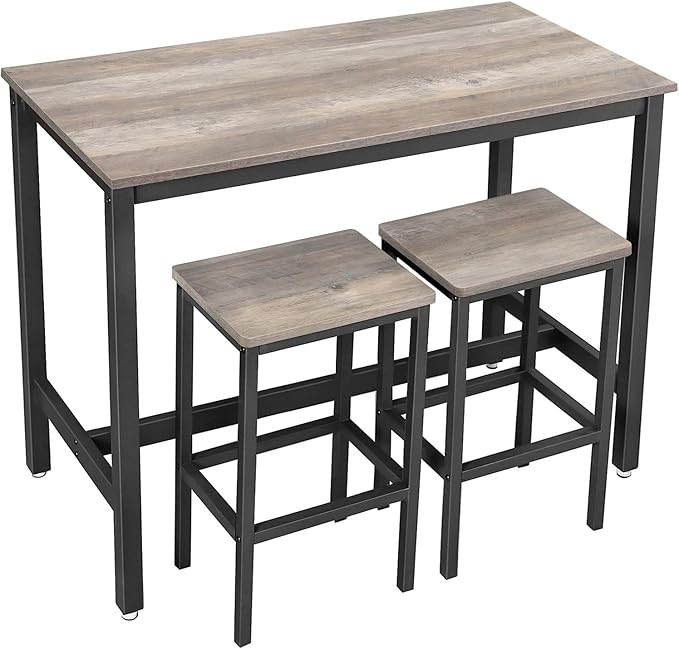VASAGLE Bar Table Set, Bar Table - Image 4