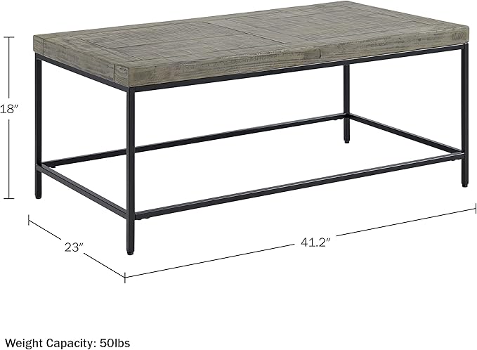 Alaterre Furniture Coffee Table - Image 2