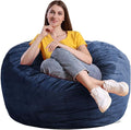 Bean Bag Chairs, Memory Foam Stuffing Bean Bag Chair by Unknown