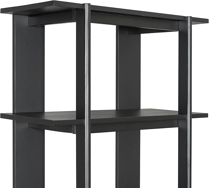 Christopher Knight Home Milio Modern 4 Shelf Bookcase, Acacia Solid Wood Book - Image 12