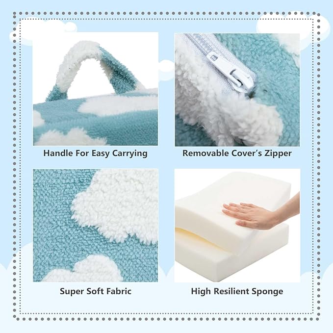ALIMORDEN Kids Ultra-Soft Snuggle Foam Filled Chair, Toddler Cuddly Reading - Image 6