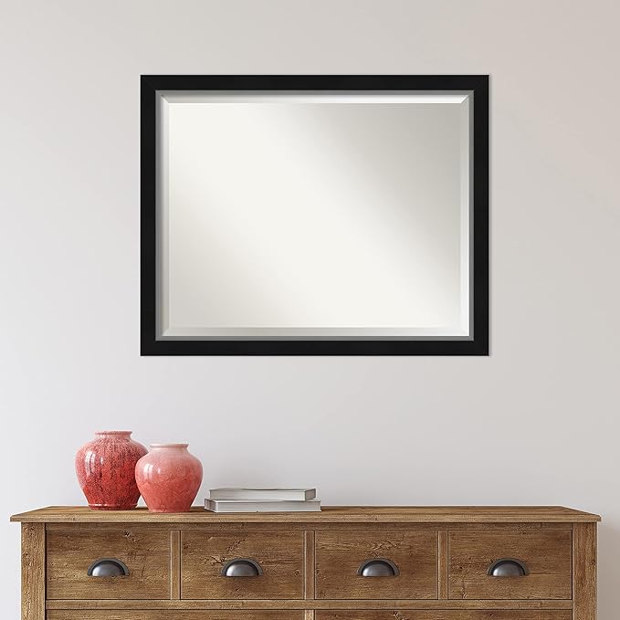 Amanti Art Black Bathroom Mirror - Image 6