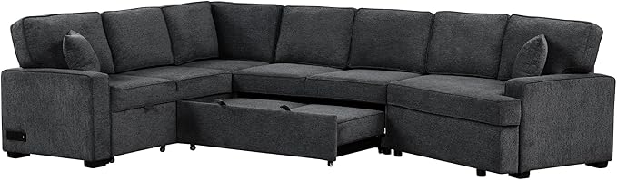 126" Extra Large Pull-Out Sofa Bed - Image 14