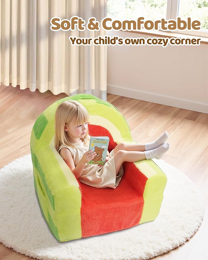 Toddler Chair, Comfy Foam Kids Couch - Image 6
