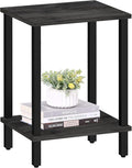 TUTOTAK End Table, Side Table, Nightstand, 2-Tier Storage Shelf, Sofa Table by WelcometotheTUTOTAKHome