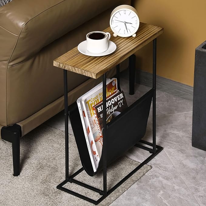 MyGift 21-Inch Modern Narrow Living Room End Table - Image 2