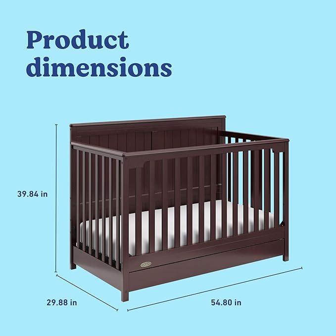 Graco Hadley 5-in-1 Convertible Crib - Image 8