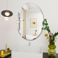 Oval Bathroom Mirror, 22X30 inch Oval Frameless Mirror, Frameless Mirrors by WALLMOUNTEDMIRRORS
