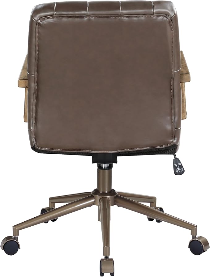 OSP Home Furnishings Waltham Adjustable Height and Tilt, Swivel Home Office - Image 10