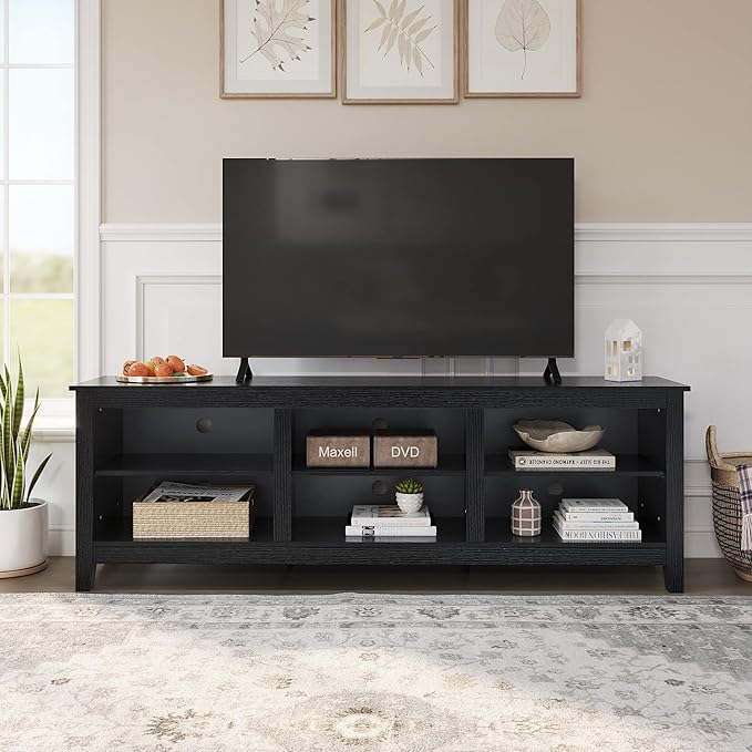 Panana TV Stand, Moden 6 Cubby TV Stand - Image 5