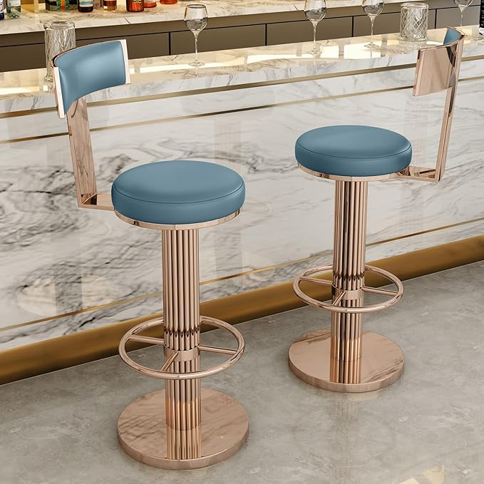 FUNROLUX Swivel Bar Stools - Image 7