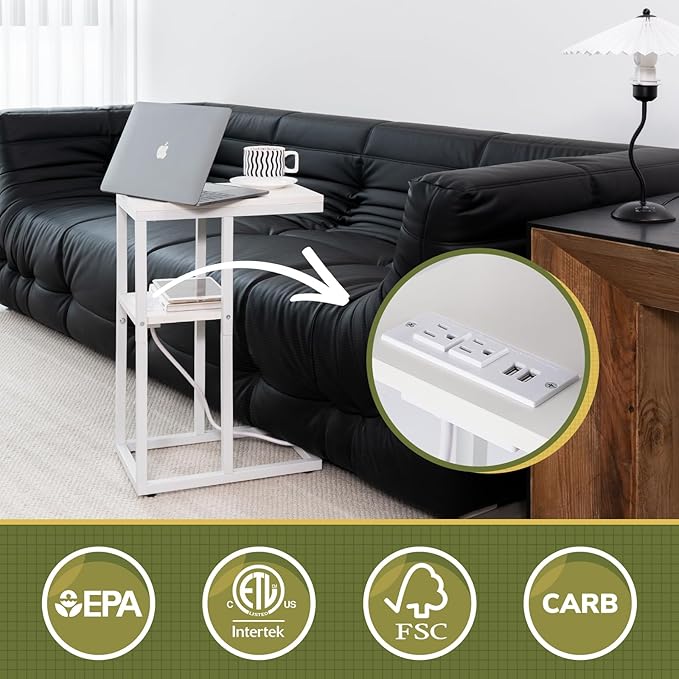 Yoobure LED C Shaped End Table - Image 7