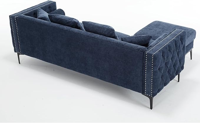 Ball & Cast 85" L Shaped Sectional Sofa - Image 3