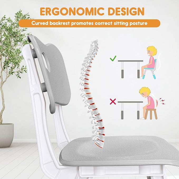Kids Chair Adjustable Height Children Chairs Suitable - Image 6