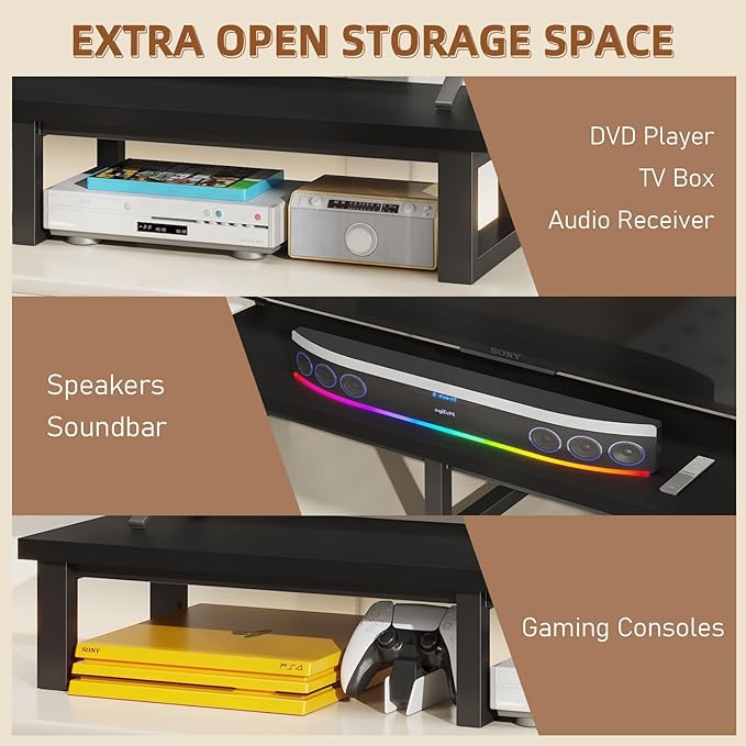45" Large TV Riser for 32-60 inch TV, TV Riser Stand Shelf - Image 5