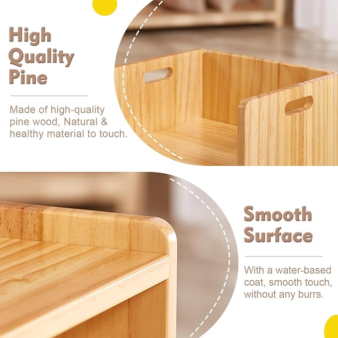 FUNLIO Height Adjustable Montessori Table and Chair Set - Image 3