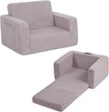 Tiita Kids Sofa, 2-in-1 Todder Couch, Convertible Children Couch to Lounger by TiitaHome