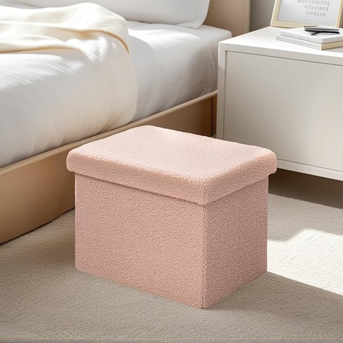 16.5 Folding Storage Ottoman Cube - Image 7