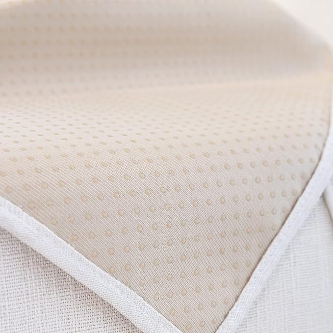 STACYPIK Waterproof Ivory White Sofa Covers Couch Cover - Image 5
