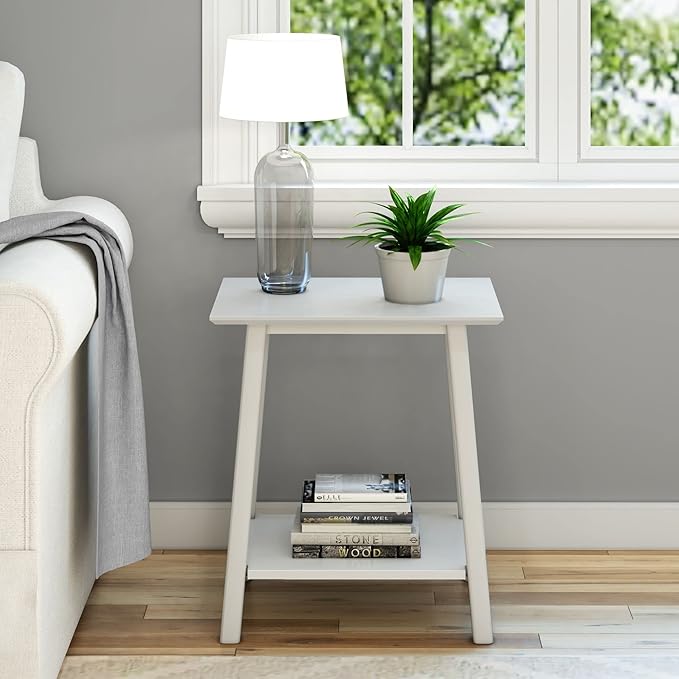 Plank+Beam Wooden Side Table - Image 3