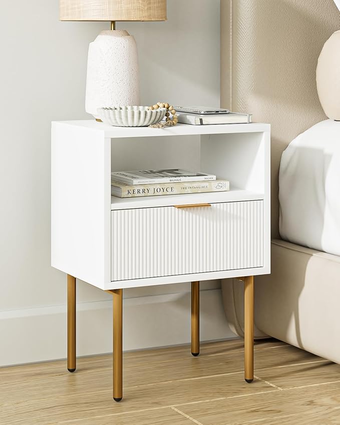 Nightstand, Morden Bedside Table by AEPOALUA