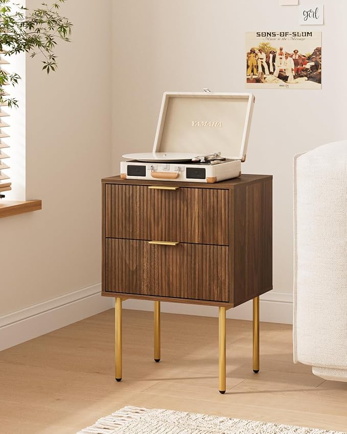 Nightstand, Morden Bedside Table by AEPOALUA
