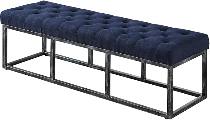 24KF Upholstered Tufted Long Bench Seats - Image 3