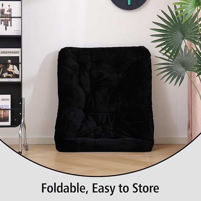 Welnow Comfy Saucer Chair, Oversized Folding Reading Chair - Image 5