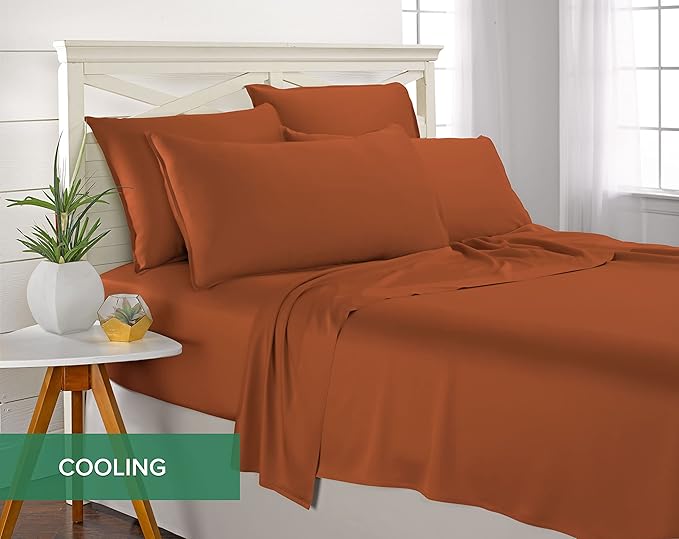 Queen Sheets by Pure Bamboo, Genuine 100% Organic Viscose Derived from Bamboo - Image 5