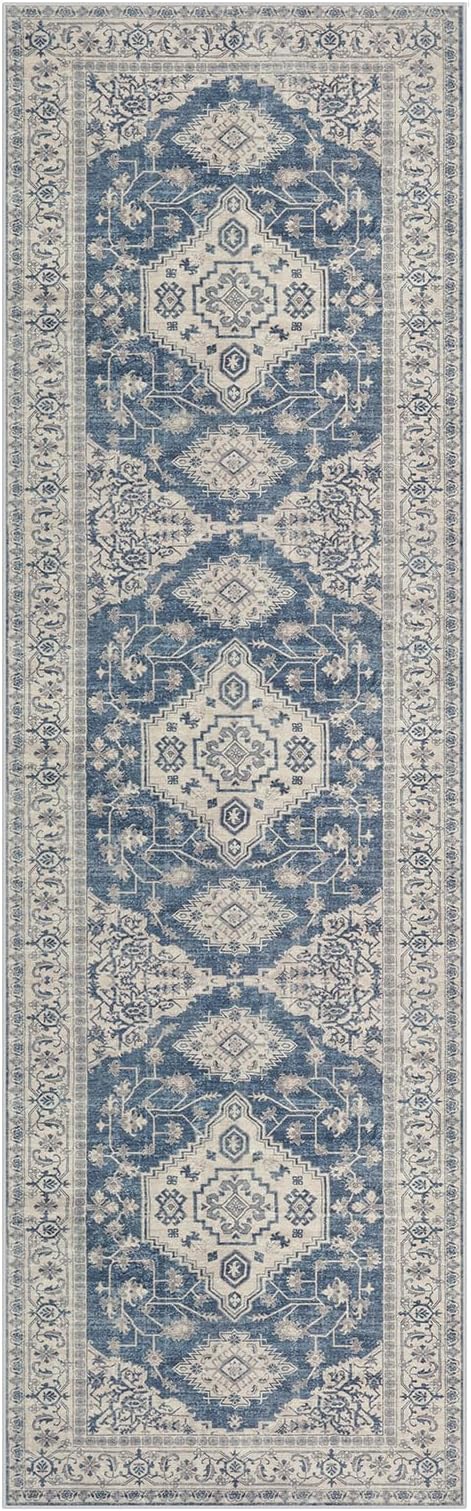 Lahome Oriental Hallway Runner Rug Non Slip, 2.5x8 Kitchen Washable Runner Soft - Image 7