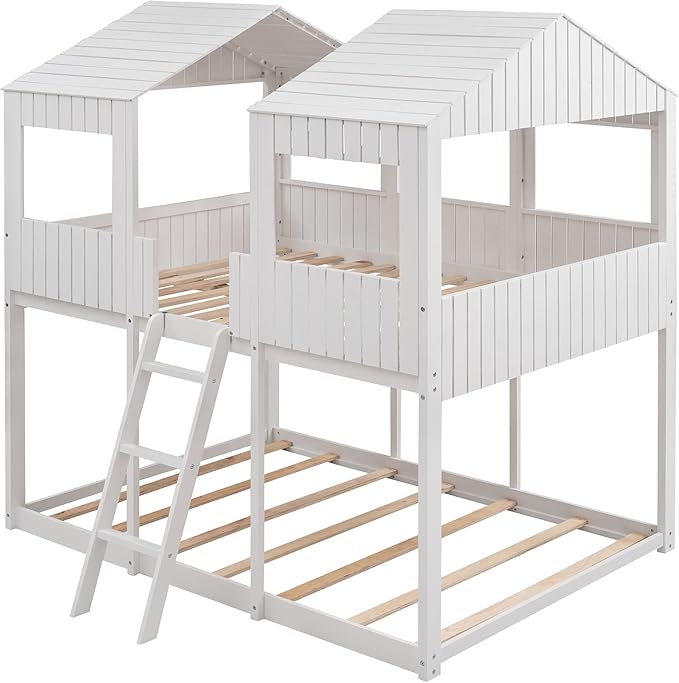 Ball & Cast Full Over Full Size Playhouse Bunk Bed - Image 5