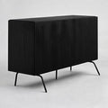 NTC Veil Modern Sideboard with 3 Doors, Buffet Cabinet with Vertical Groove by NTC