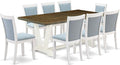 East West Furniture V077MZ015-9 9 Piece Kitchen Table & Chairs Set Includes a by EastWestFurniture