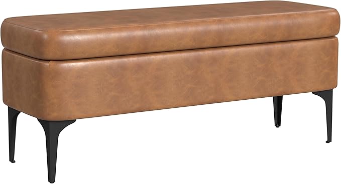 HomePop Upholstered Storage Bench by HomePop