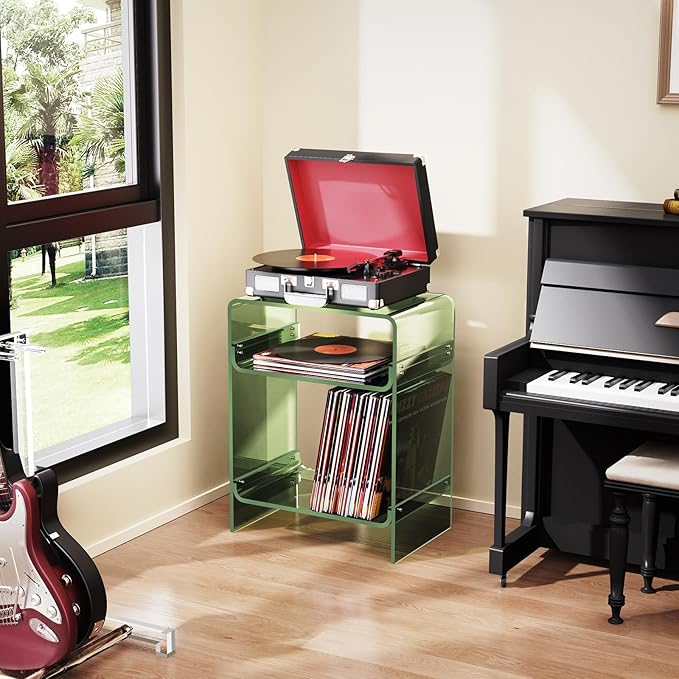 Acrylic Record Player Table - Image 2