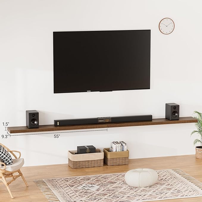 Heimlove 55 Inch Long Floating Shelves - Image 2
