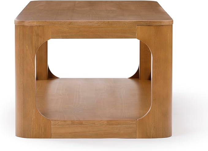 Plank+Beam Forma Coffee Table, 54 Inch Modern Coffee Table - Image 4