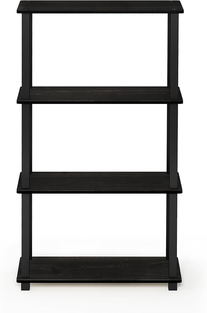 Furinno Turn-N-Tube 4-Tier Multipurpose Shelf Display Rack, Square Tube - Image 6