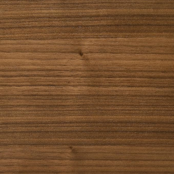 Armen Living Channell Mid Century Modern 5 Piece Walnut Wood Dining Table Set - Image 13