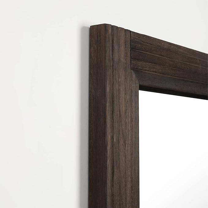 YOSHOOT Hand-Made Wooden Spliced Wall Mirror - Image 7