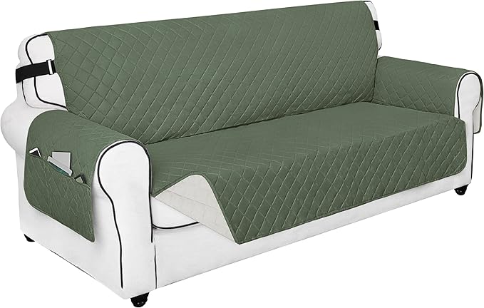 PureFit Reversible Sofa Couch Cover Water Resistant Couch Covers by PureFit