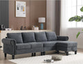 Ball & Cast 106" Convertible Sectional Sofa by BallCast