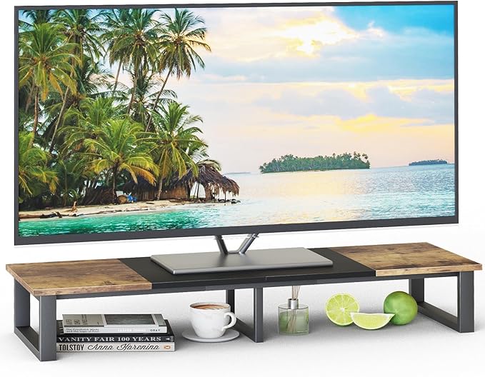 aboxoo 47" TV Riser for 32-60 inch TV, TV Riser Stand Shelf, Tabletop TV Stand by aboxoo
