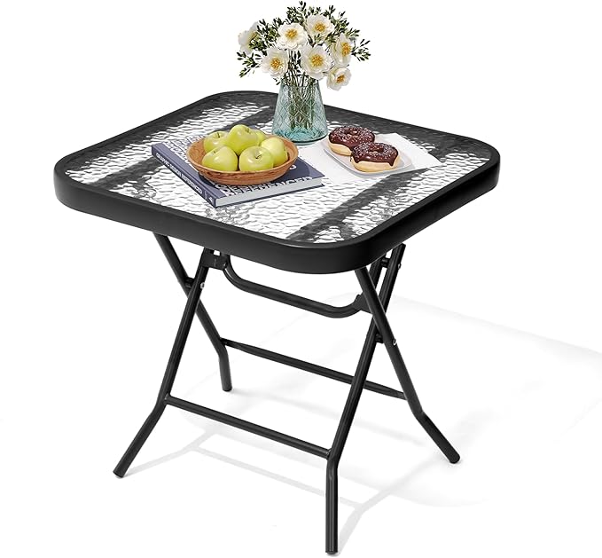 Foldable Outdoor Side Table - Image 9