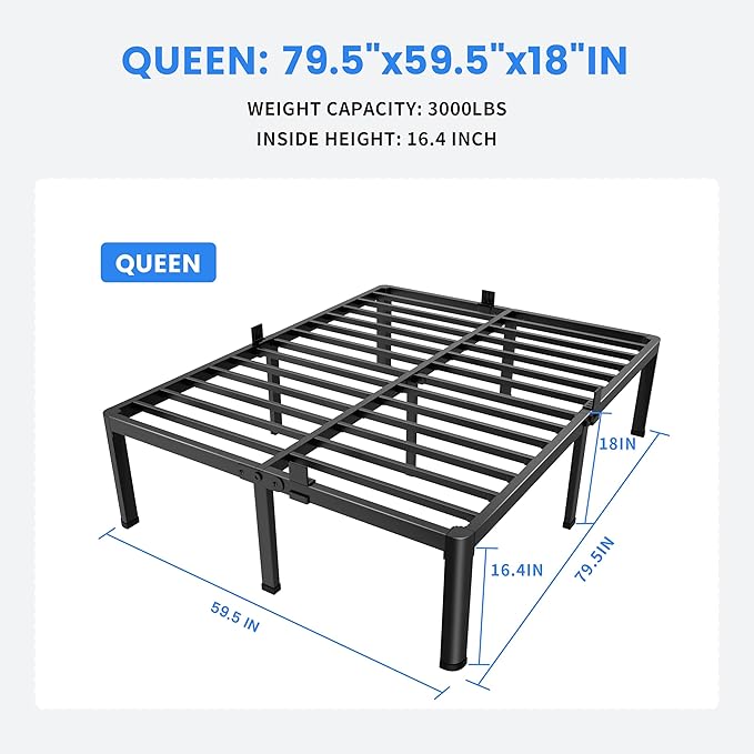 MAF 18 Inch Queen Bed Frames - Image 2