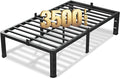 14 Inch Twin Size Bed Frame, 3500Lbs Heavy Duty Metal Platform by VIPSHOW
