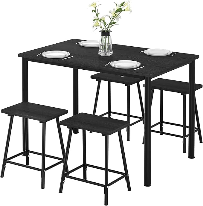 VECELO Kitchen Table and Chairs - Image 8