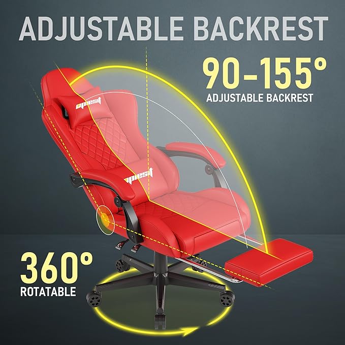 Gaming Chair, Ergonomic Computer Chairs - Image 3